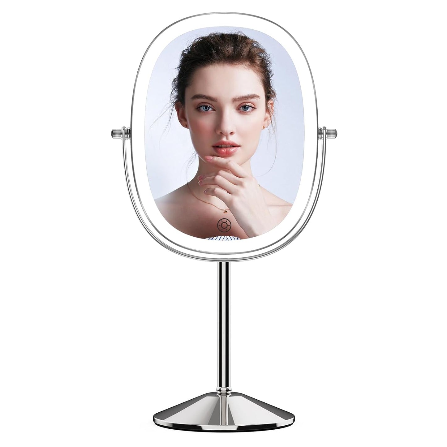 Funtouch 1X/7X Magnifying Makeup Mirror