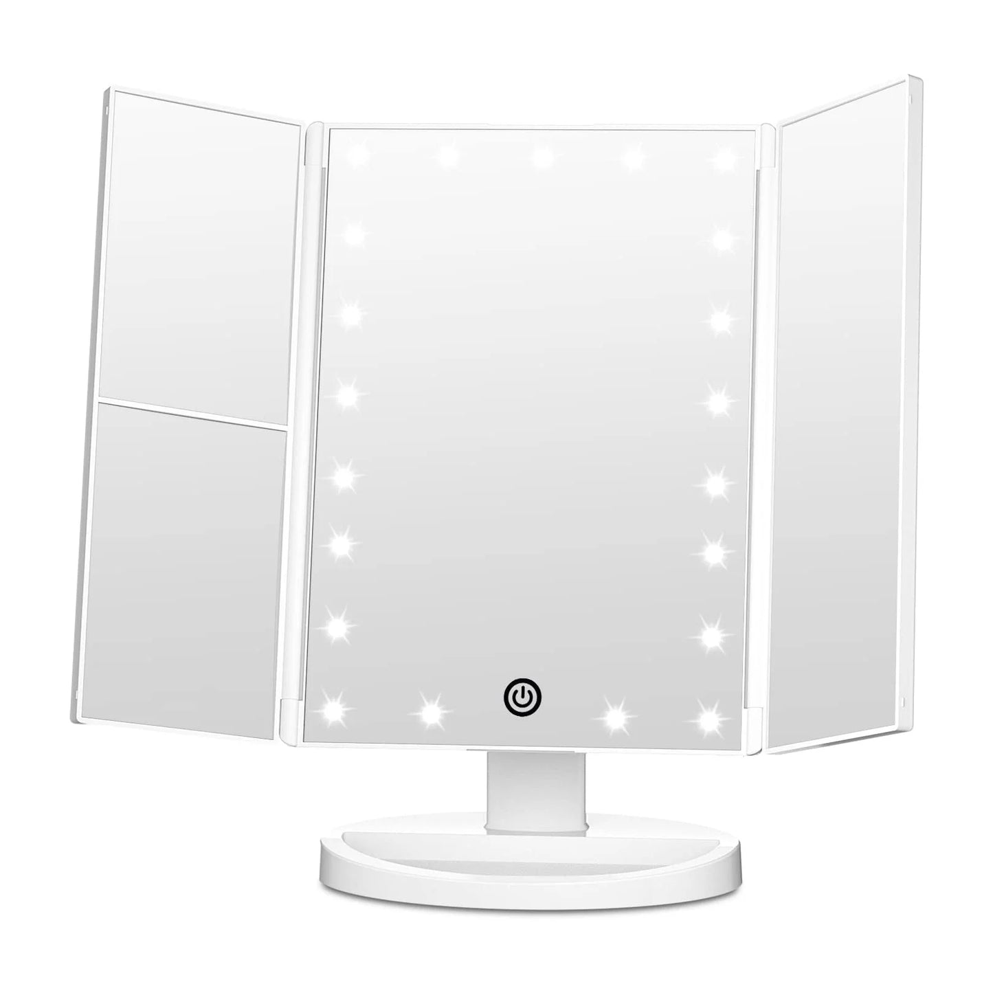 FUNTOUCH Trifold Portable Vanity Makeup Mirror